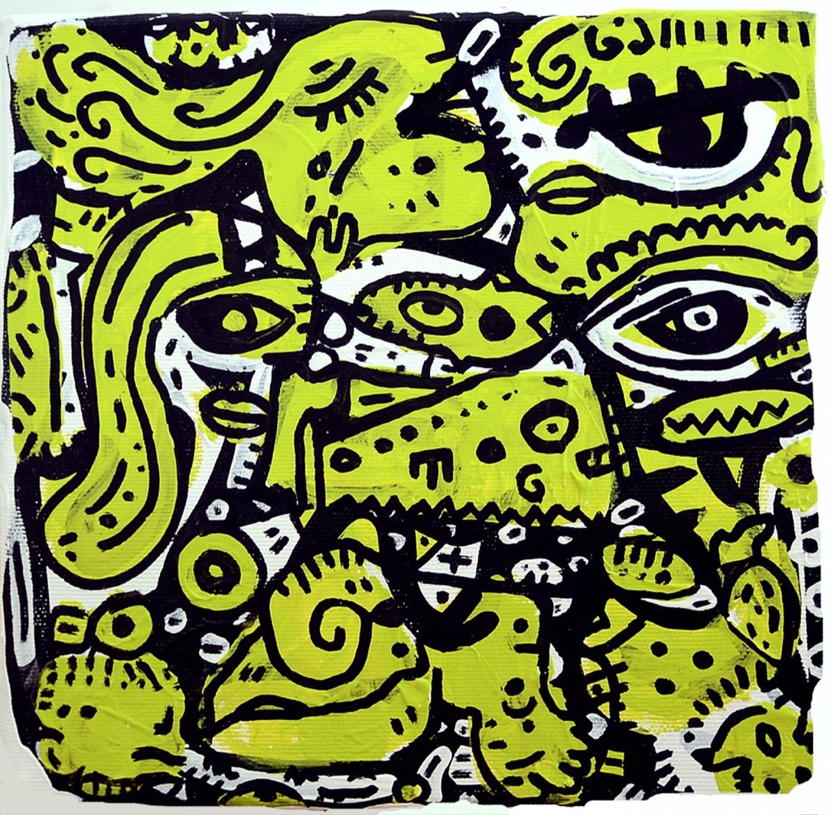 Aventure Darbre, a painting by Space Raphaël