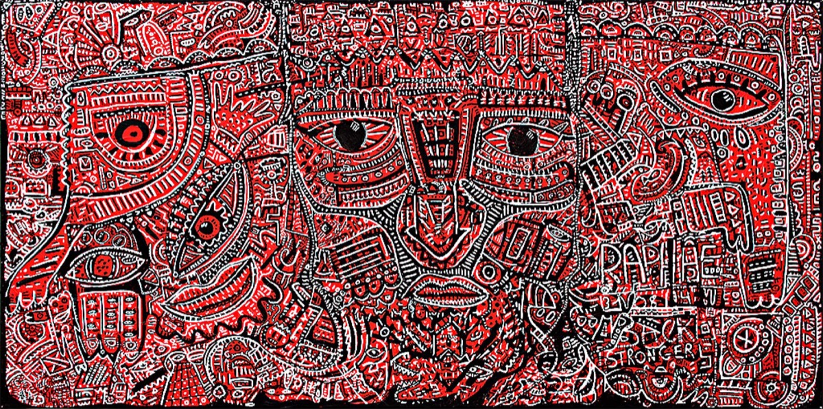 Back Stronger, a painting by Space Raphaël