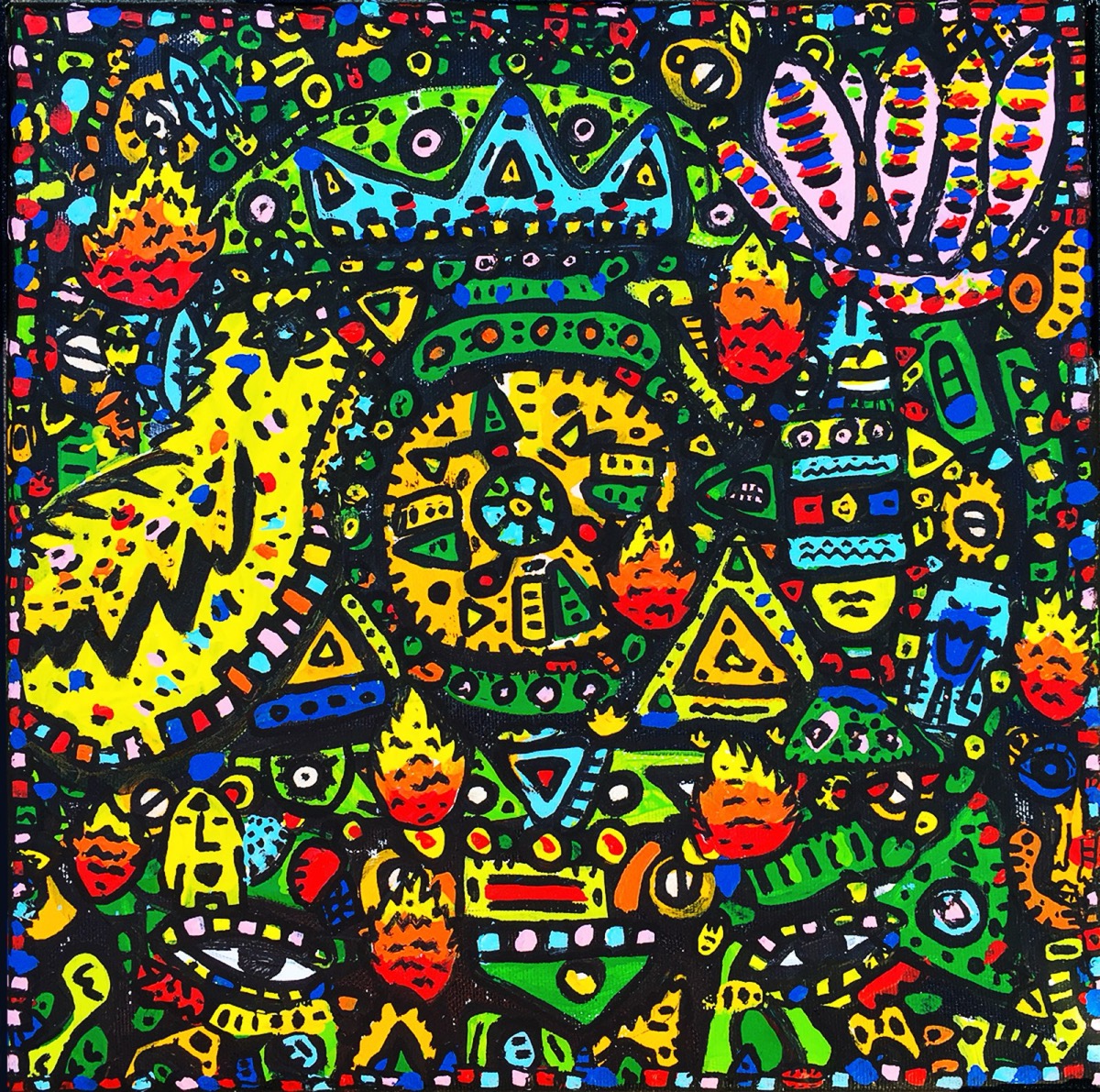 Carre Royal, a painting by Space Raphaël