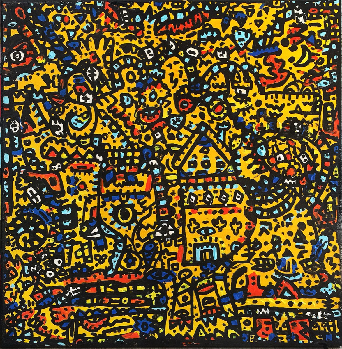Chevalier, a painting by Space Raphaël