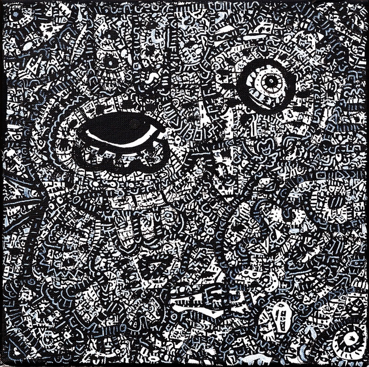 Danger, a painting by Space Raphaël