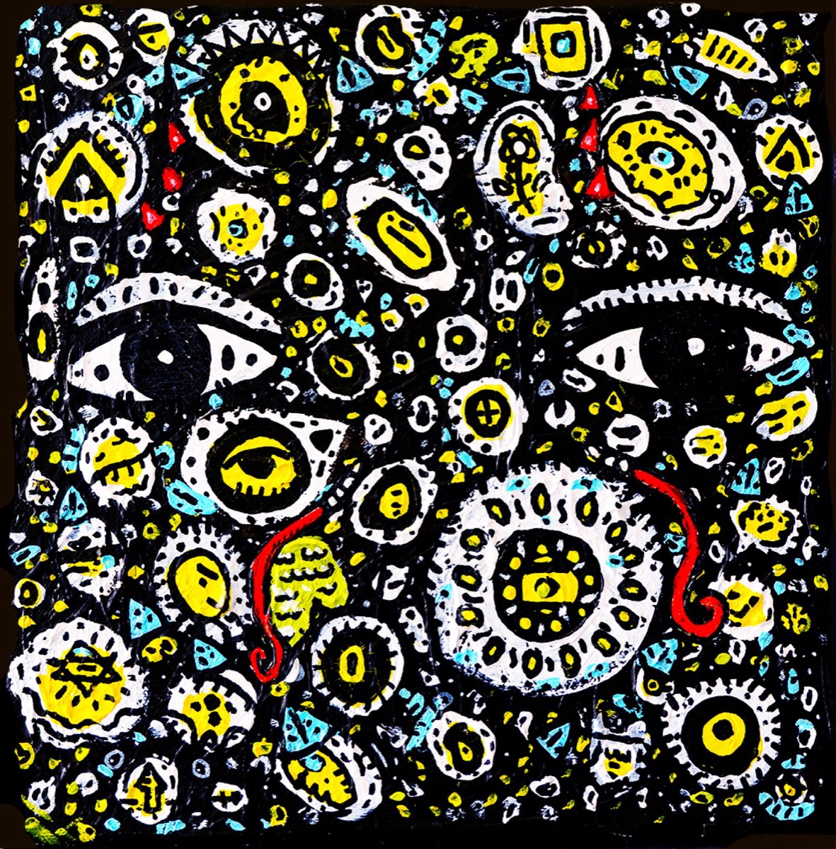 Dragon Du Ciel, a painting by Space Raphaël