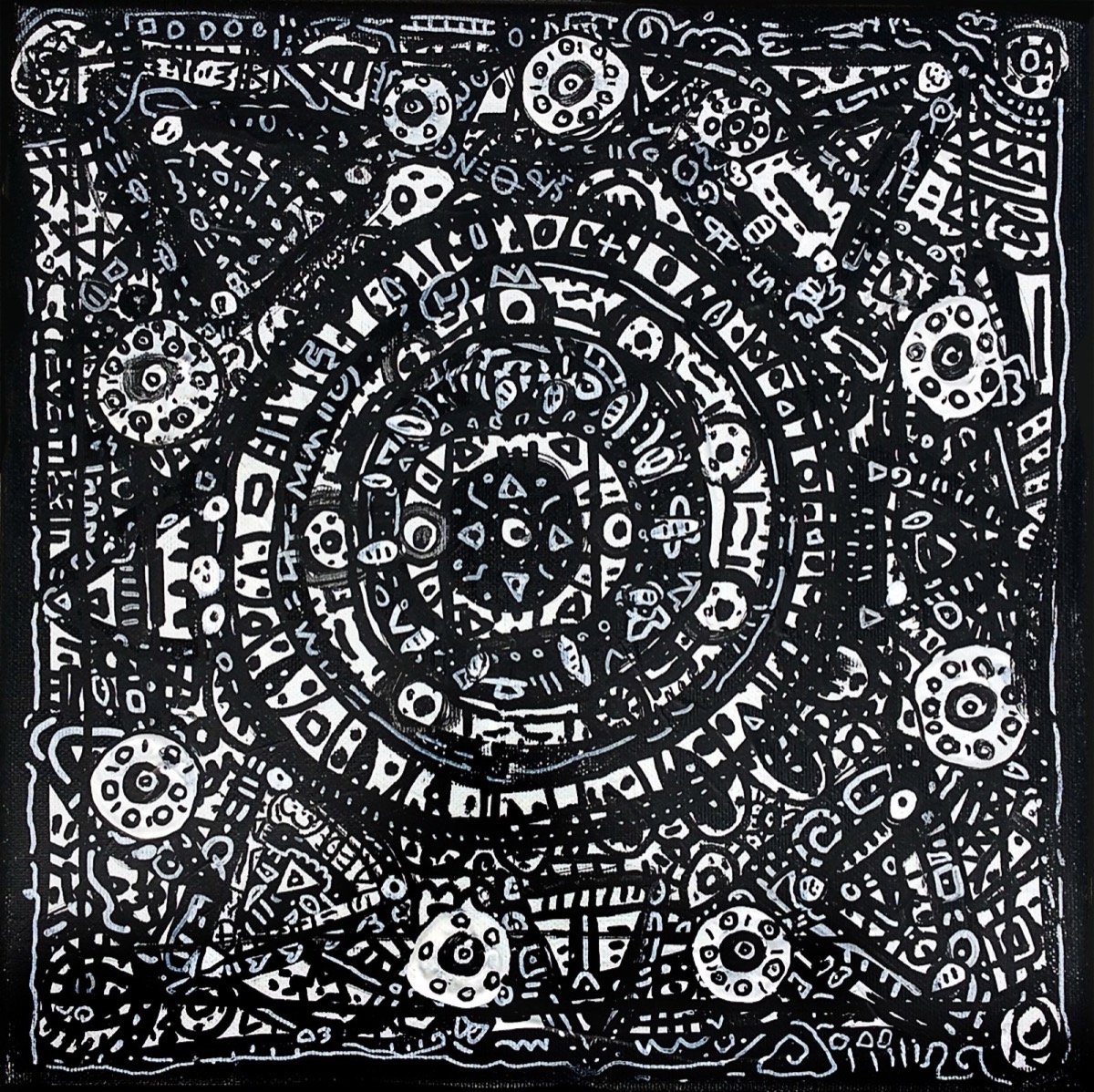 Essence Humanity, a painting by Space Raphaël