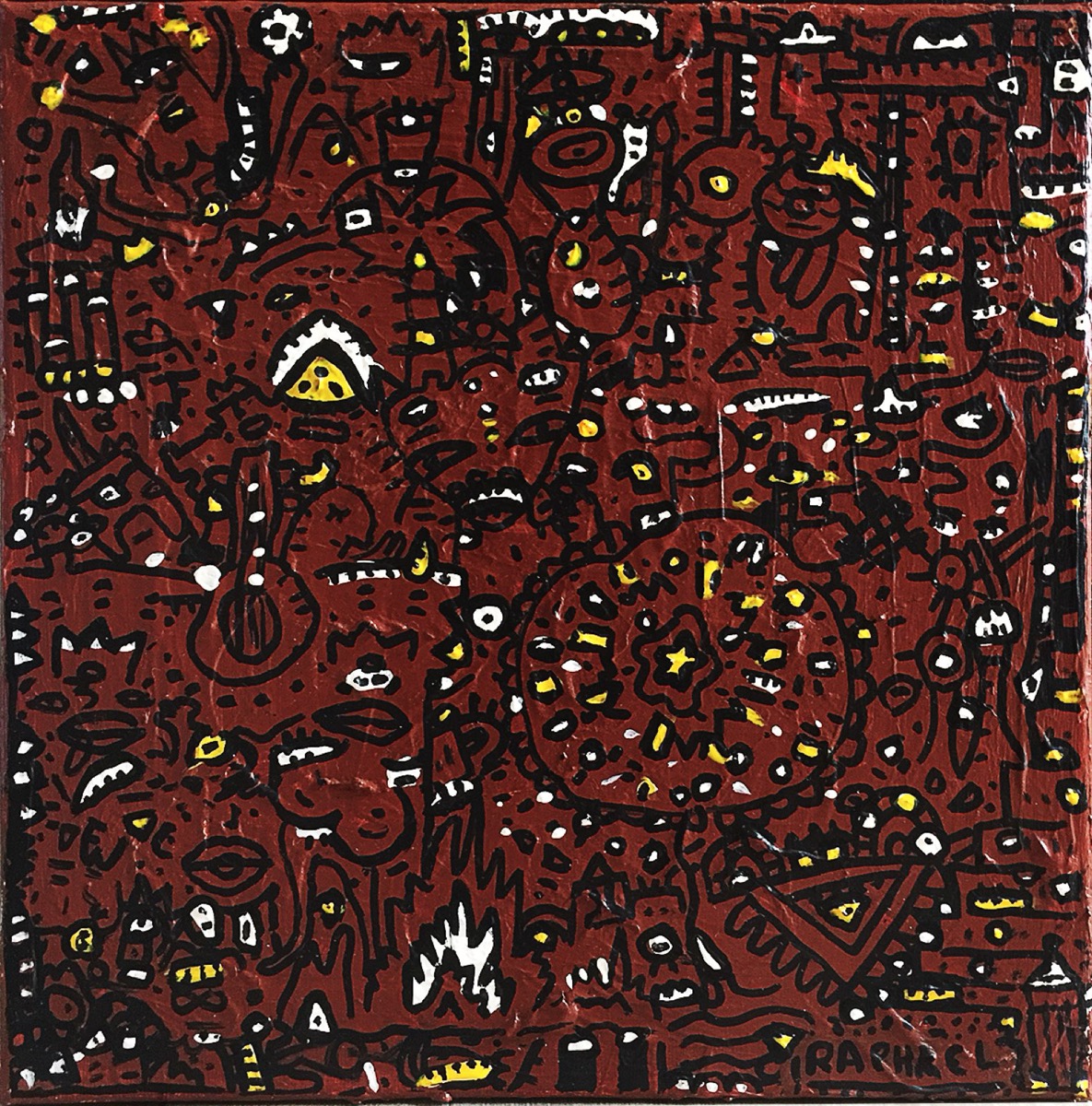 From The End To The Beginning, a painting by Space Raphaël