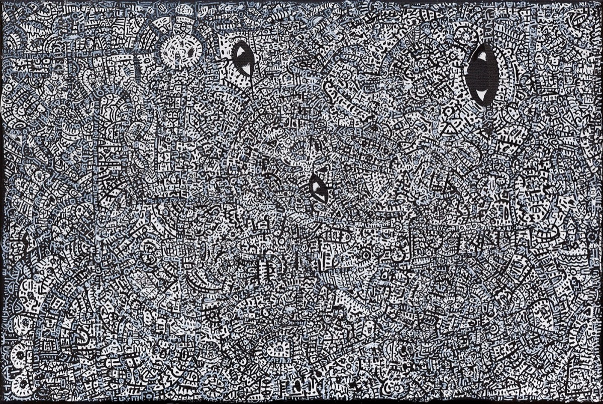 Frozen Ground, a painting by Space Raphaël