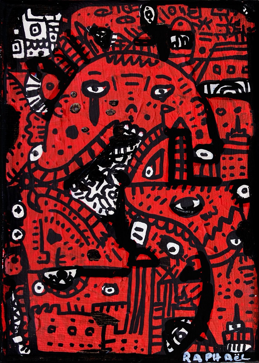Gangsta Boogie, a painting by Space Raphaël