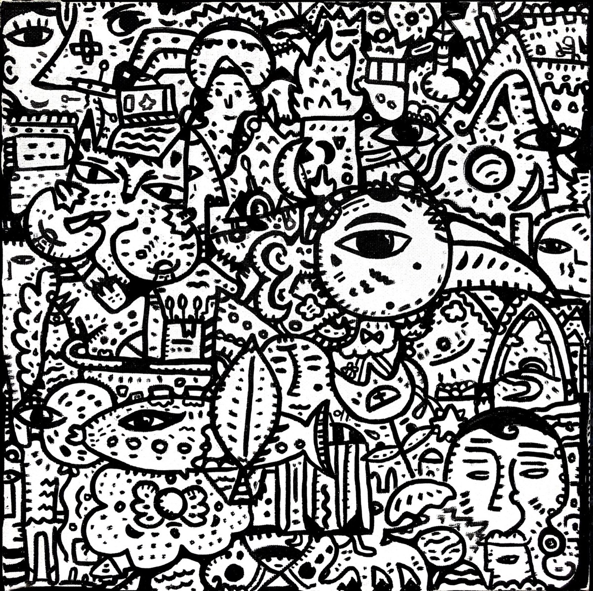 Happy Start, a painting by Space Raphaël