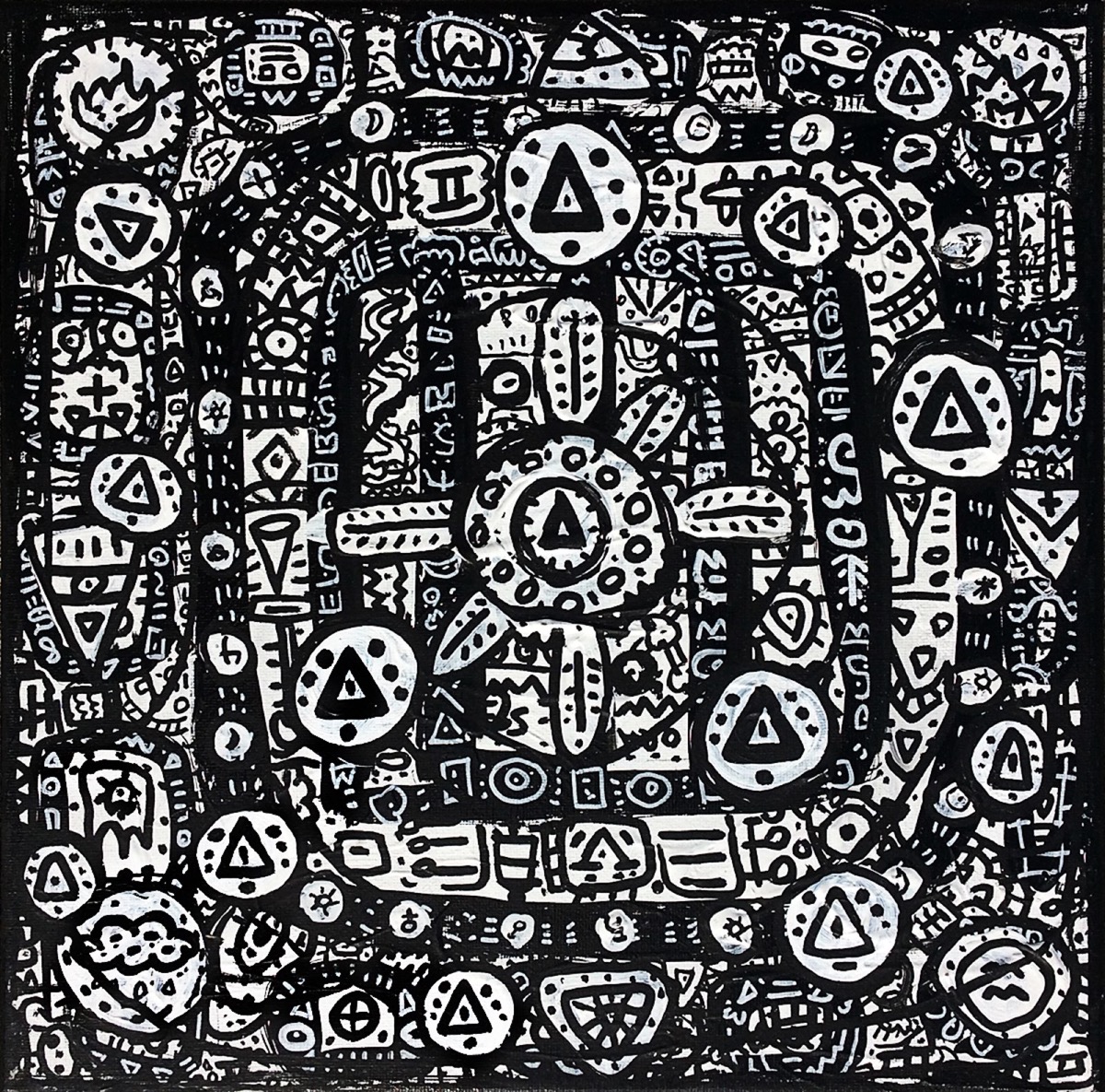 Hymne A La Vie, a painting by Space Raphaël