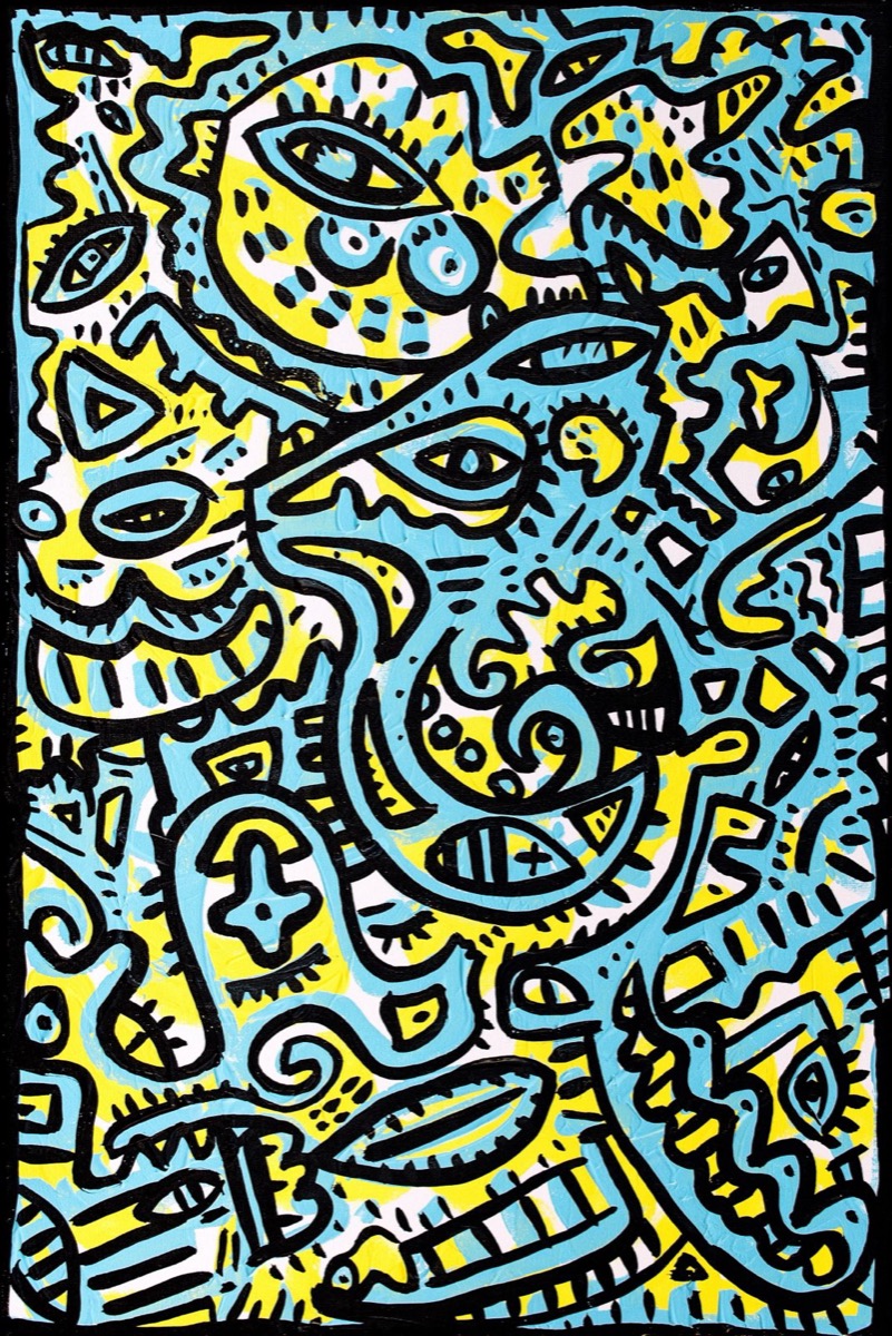 Im Young Enough, a painting by Space Raphaël
