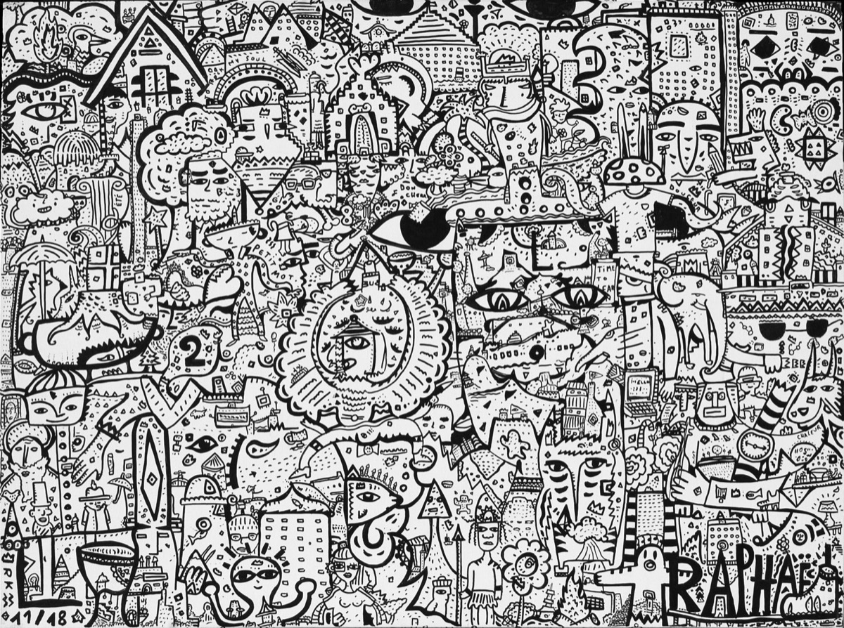 Imaginarium, a painting by Space Raphaël