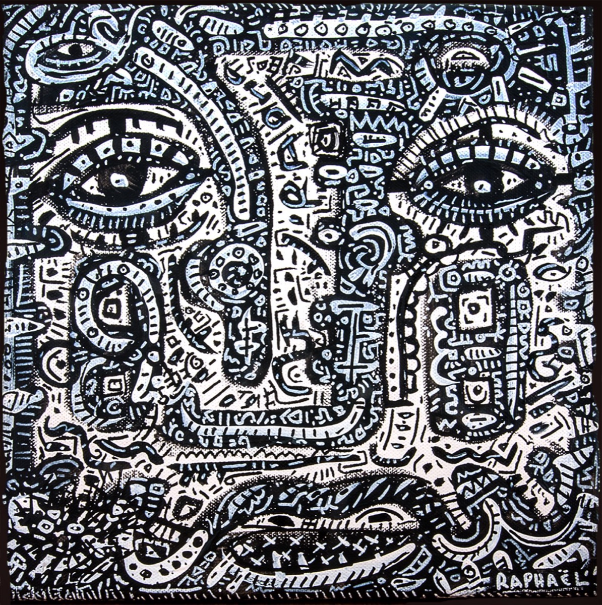 Kala, a painting by Space Raphaël