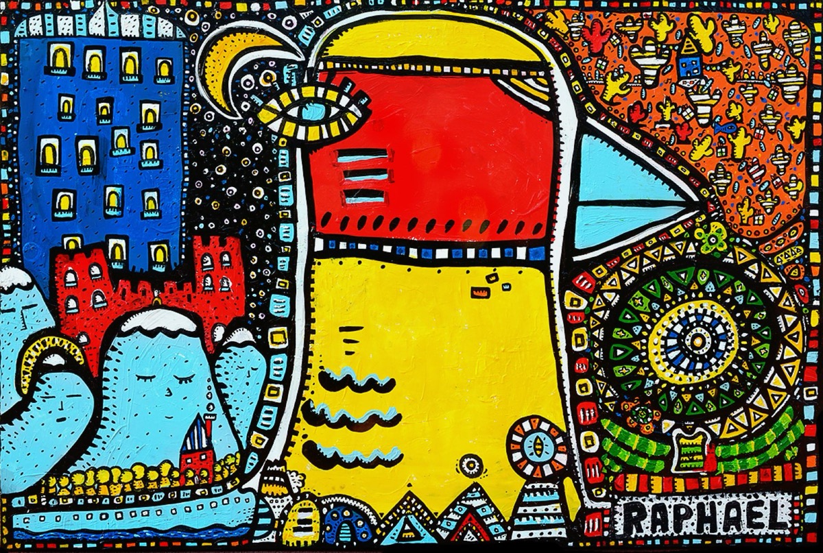 La Canopee, a painting by Space Raphaël