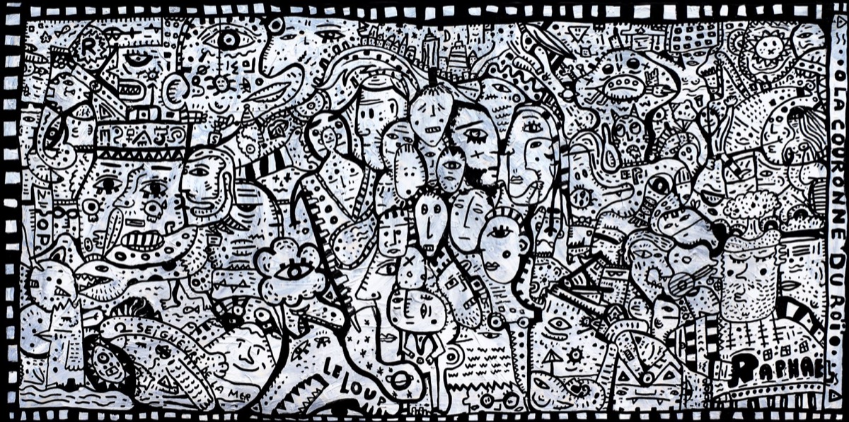 La Couronne Du Roy, a painting by Space Raphaël