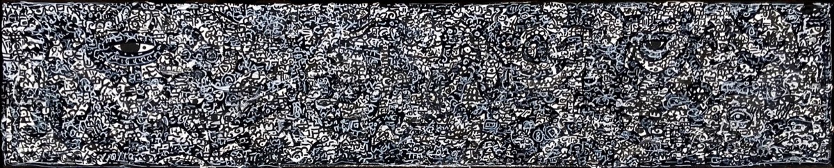 La Marche Des Sultans, a painting by Space Raphaël
