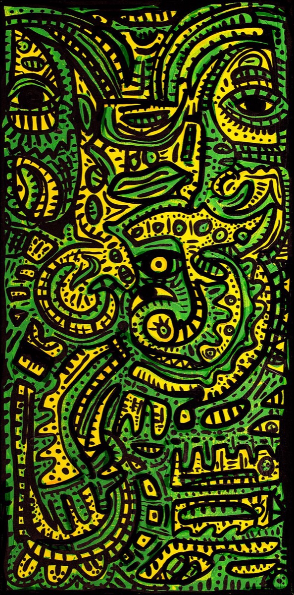 La Petite Sirene, a painting by Space Raphaël
