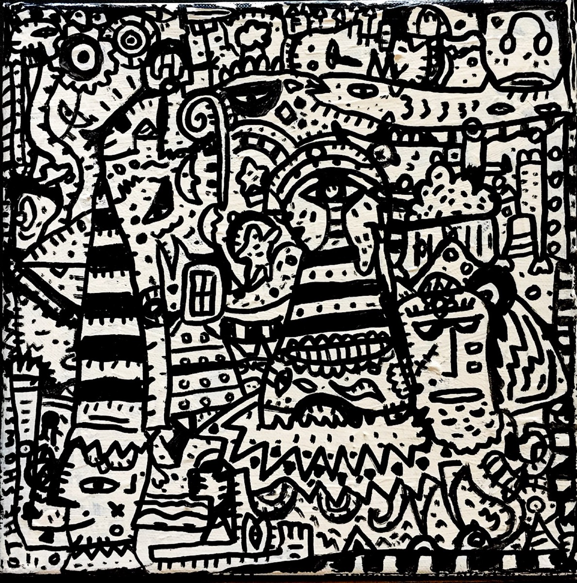 La Tour Du Sud, a painting by Space Raphaël
