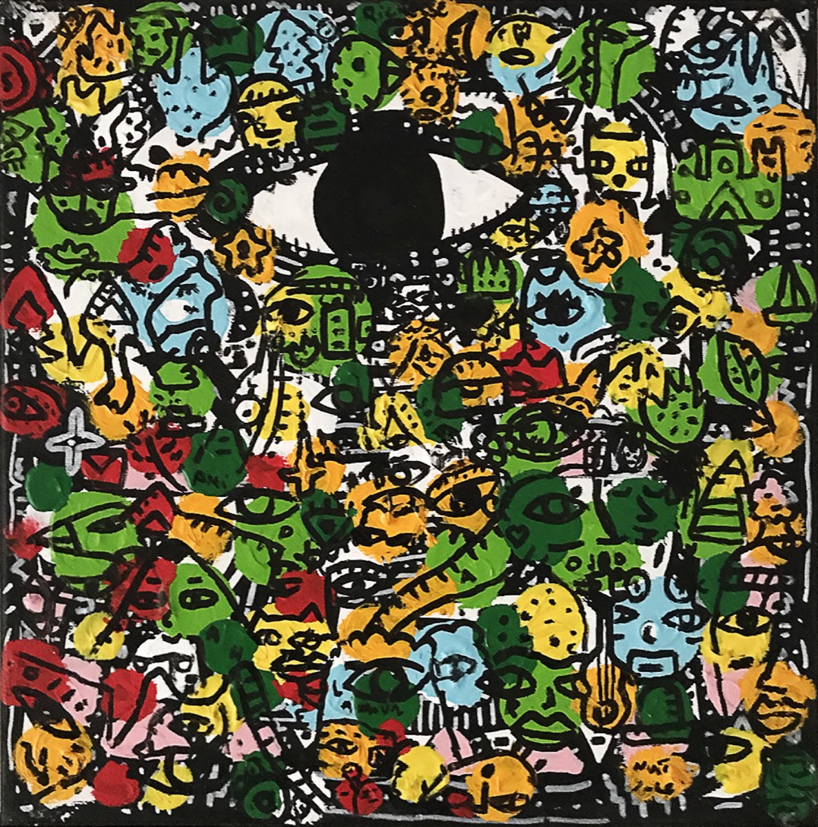 La Tour, a painting by Space Raphaël