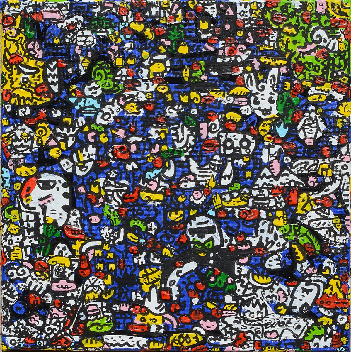 Larbre, a painting by Space Raphaël