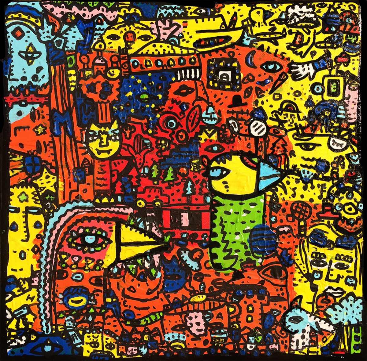 Le Miracle, a painting by Space Raphaël