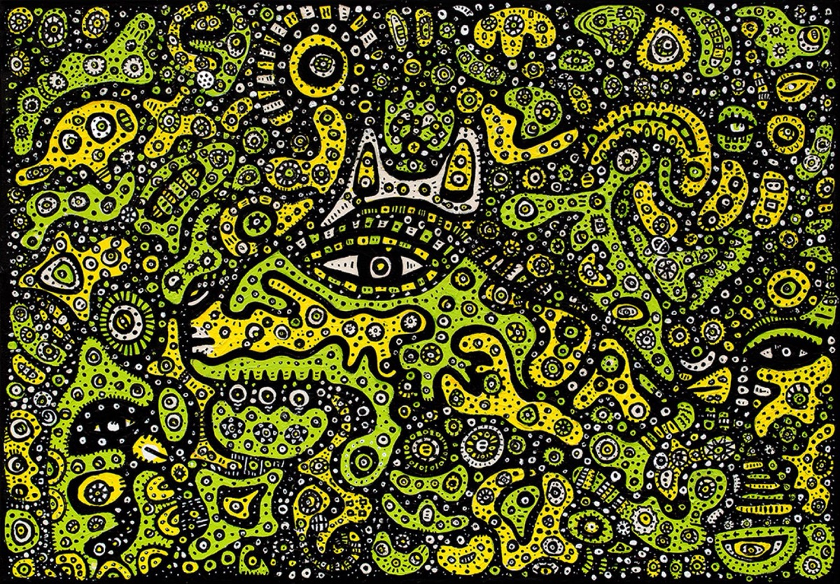 Le Sacrifice, a painting by Space Raphaël