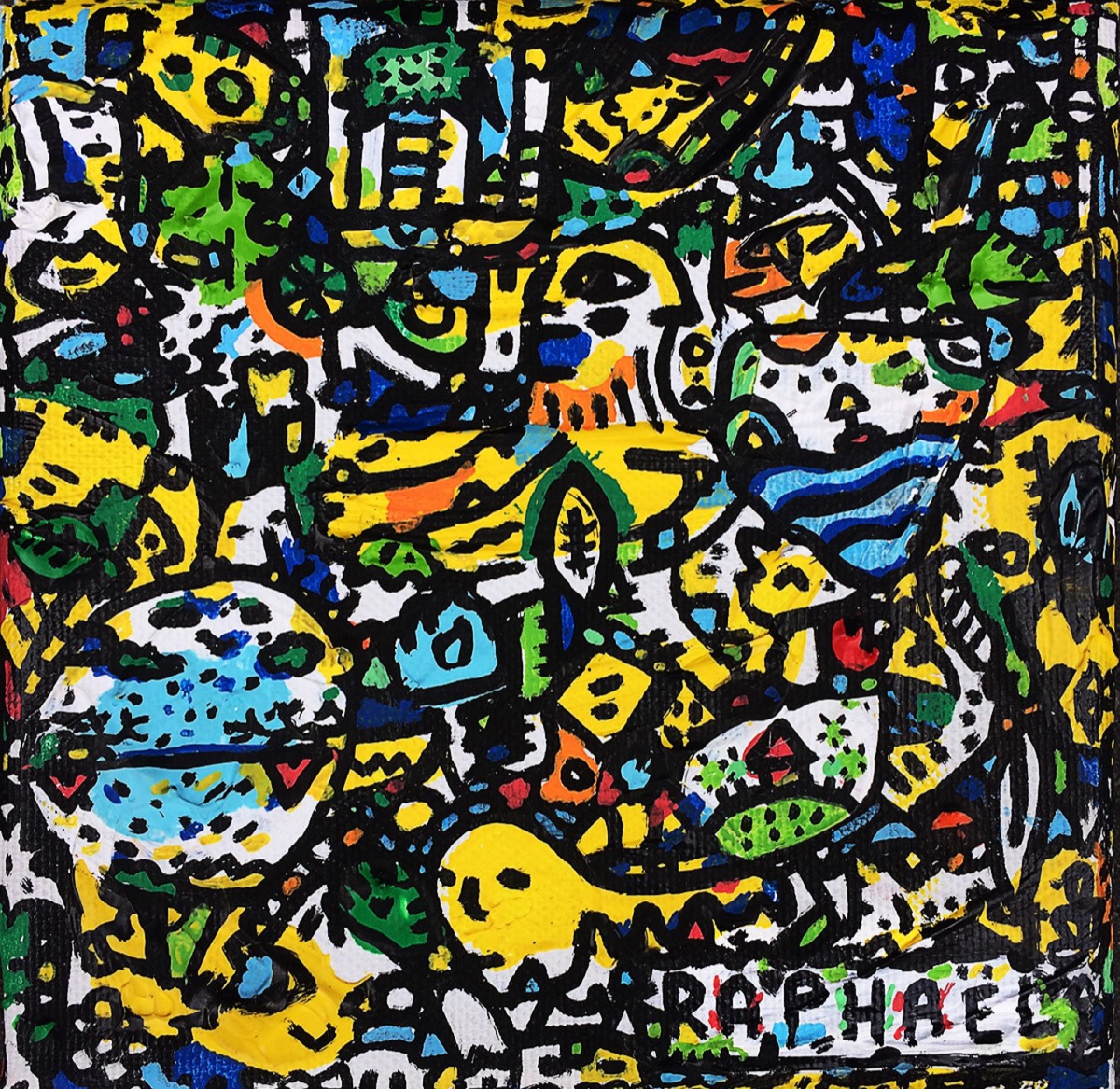 Les Demoiselles, a painting by Space Raphaël