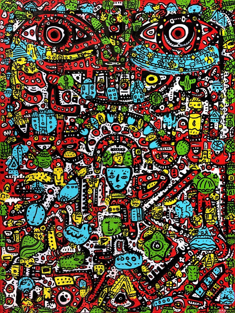 Les Gloires Du Soleil, a painting by Space Raphaël