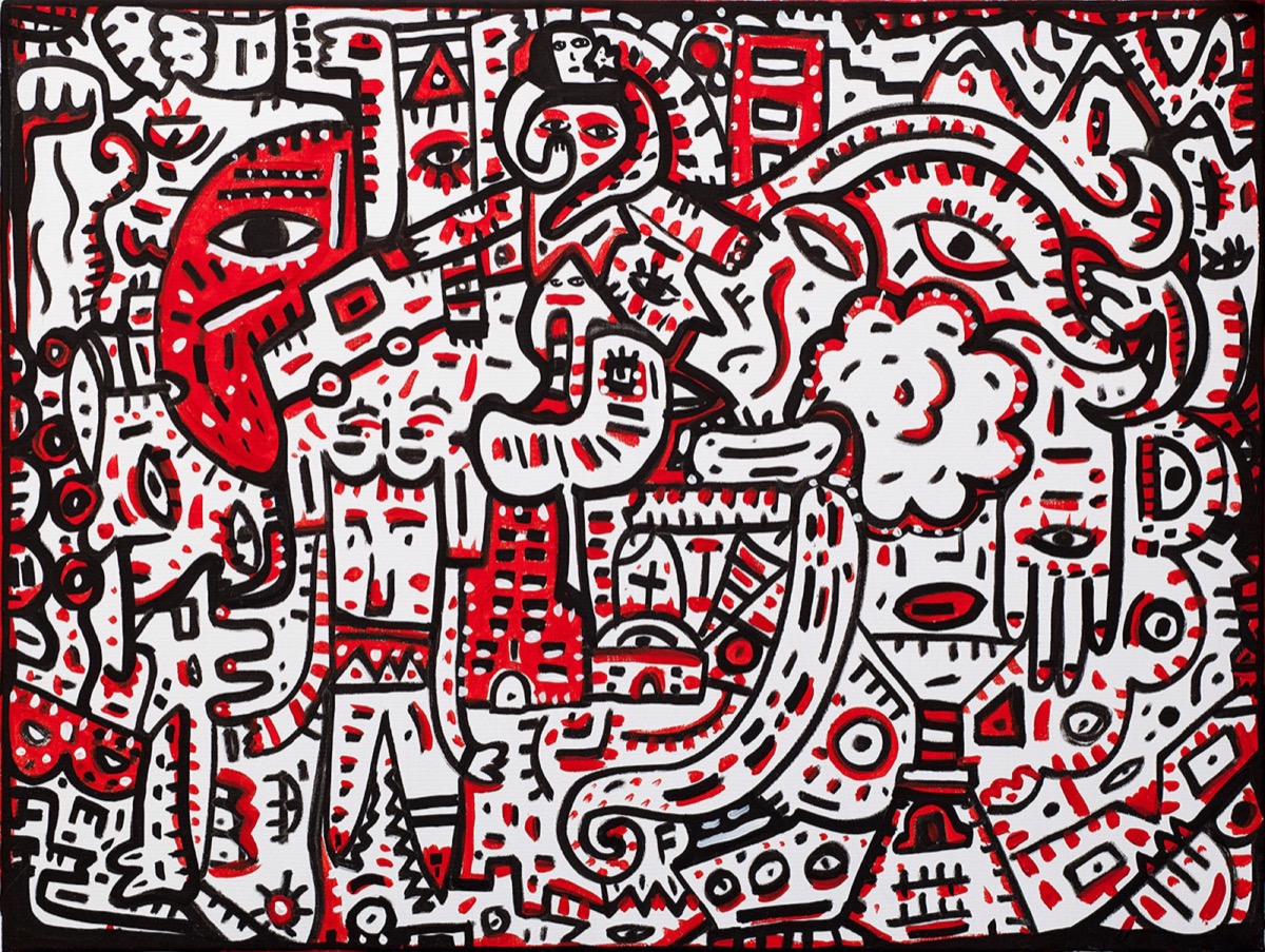 Montagne Sur Mer, a painting by Space Raphaël