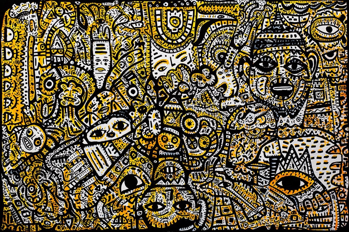 My World, a painting by Space Raphaël