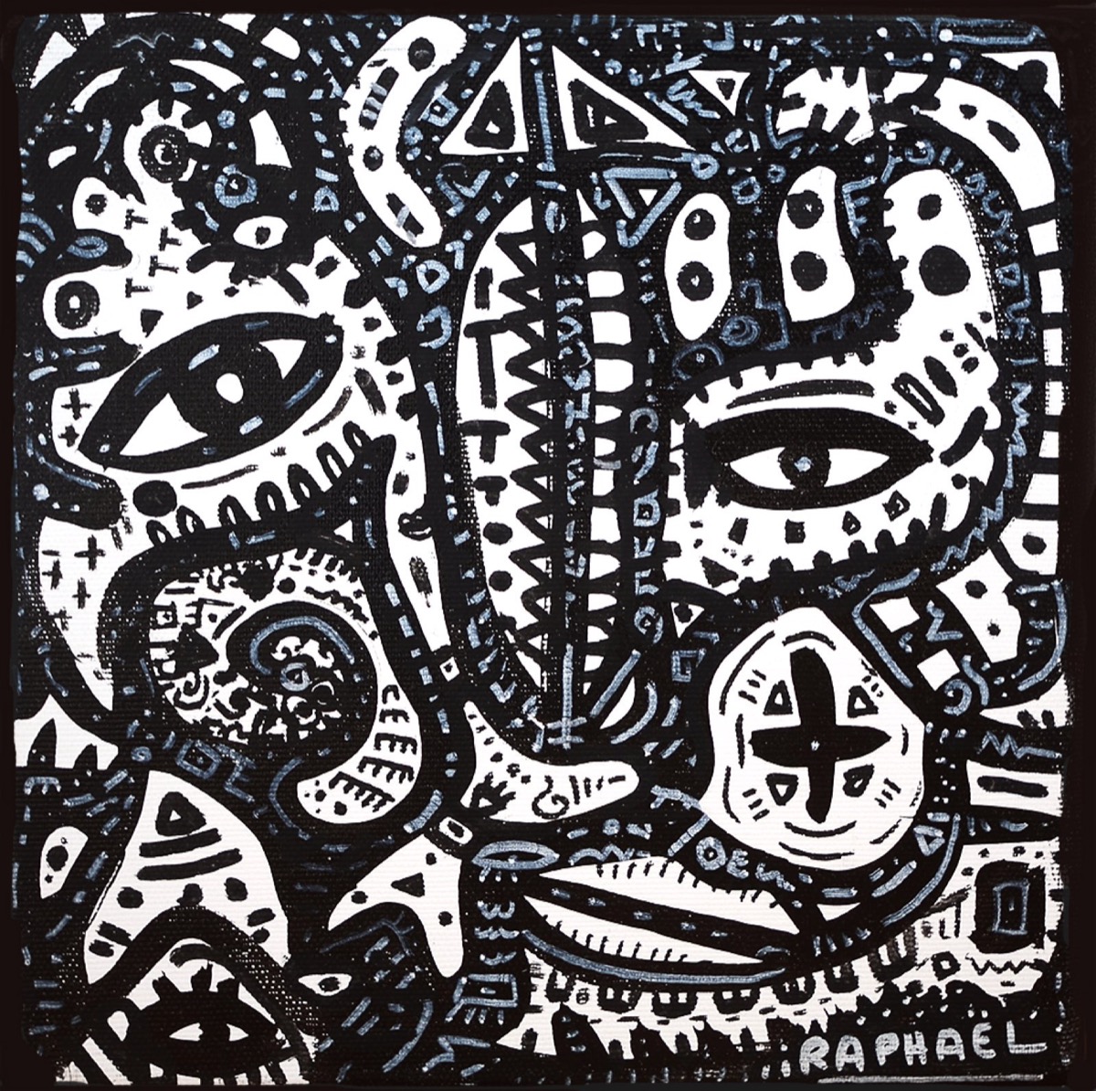 Night Fever, a painting by Space Raphaël