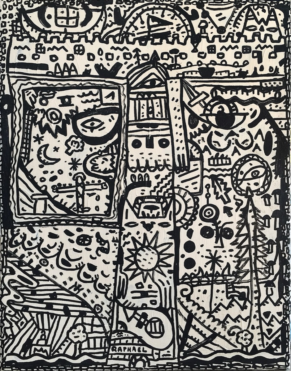 Odessia, a painting by Space Raphaël