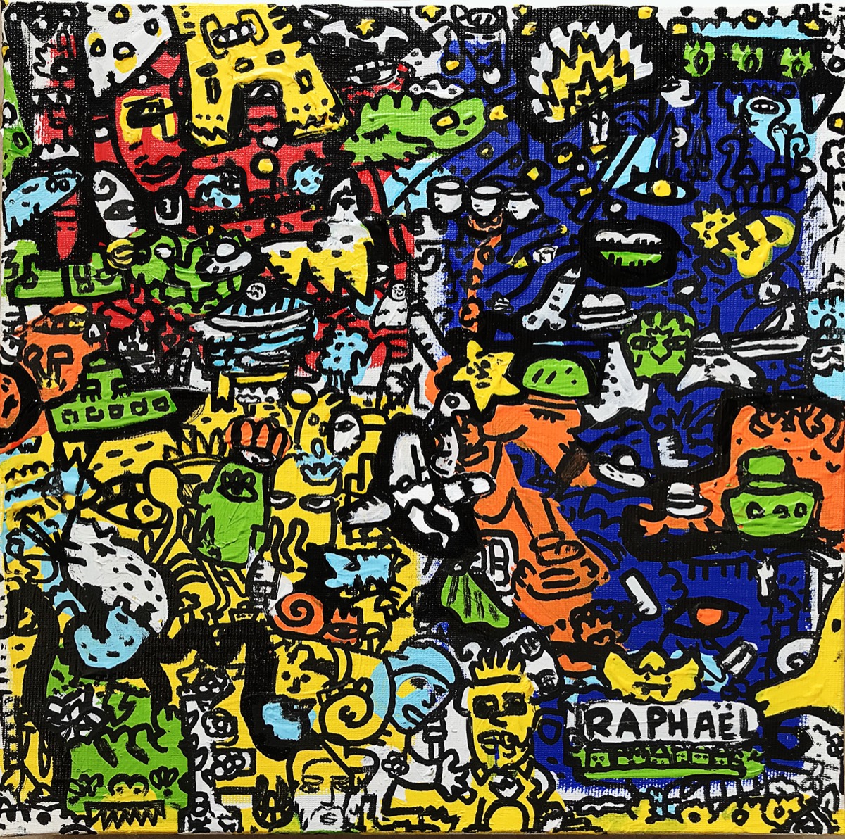 Sarabande, a painting by Space Raphaël