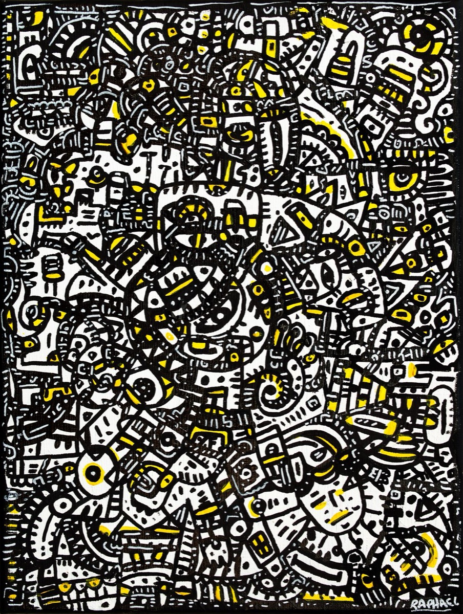 Smoke And Mirrors, a painting by Space Raphaël