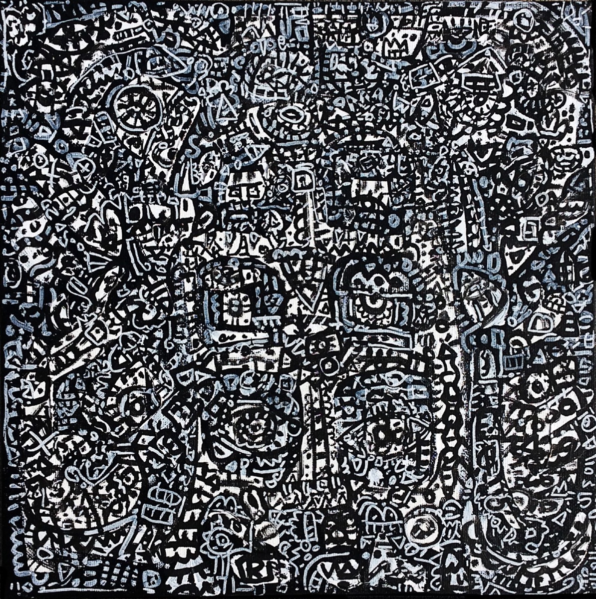 Source Blanche, a painting by Space Raphaël