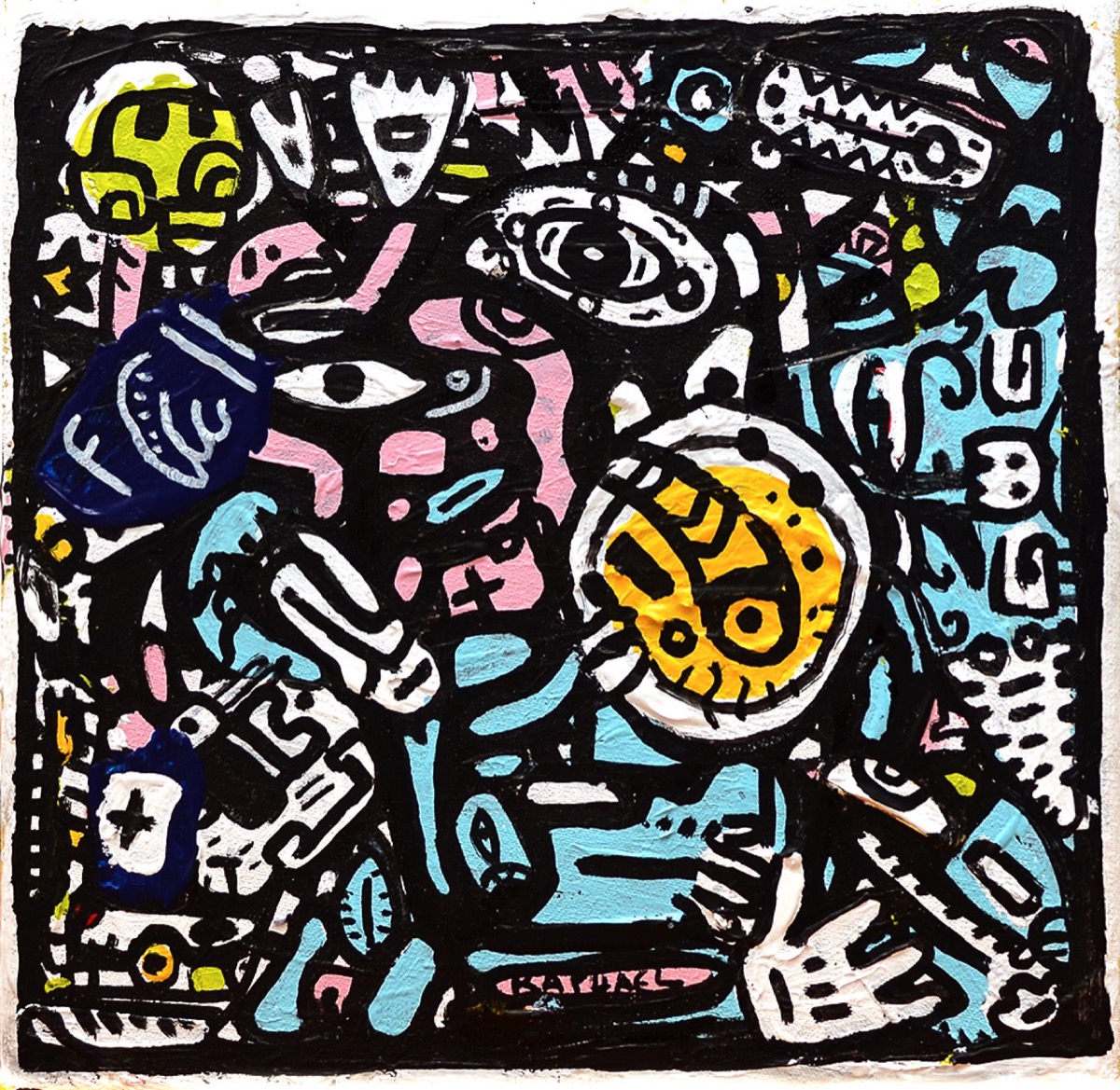 Spotlight, a painting by Space Raphaël