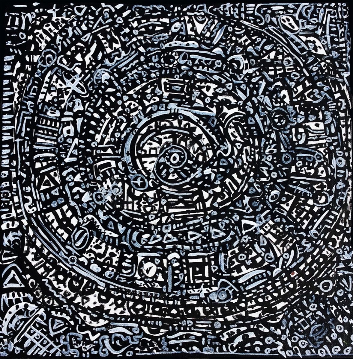 Sunday Evening, a painting by Space Raphaël
