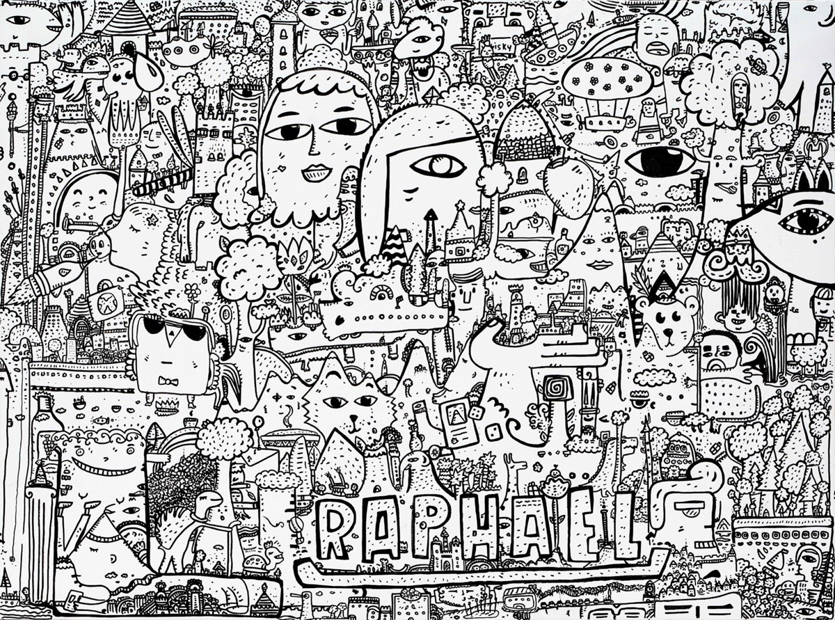 The Art Of Living, a painting by Space Raphaël
