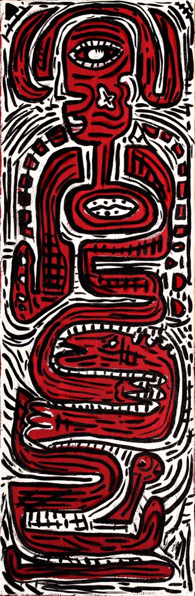 Till I Bleed, a painting by Space Raphaël