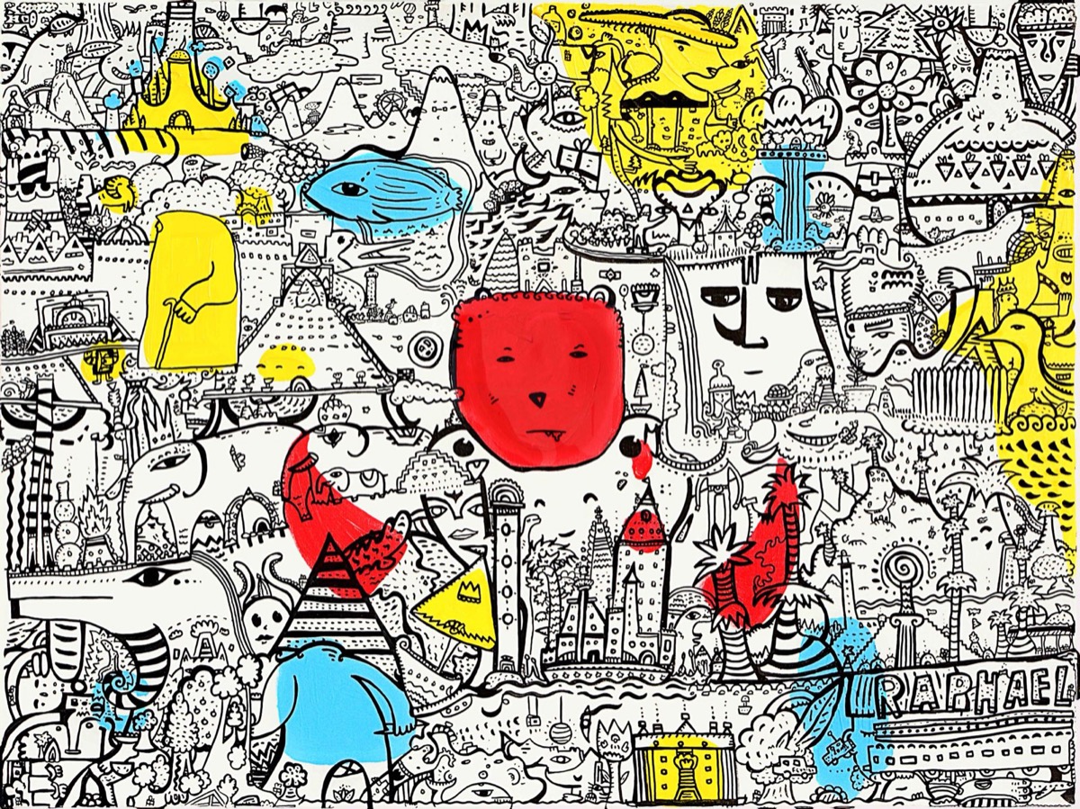 Veritas Natura, a painting by Space Raphaël