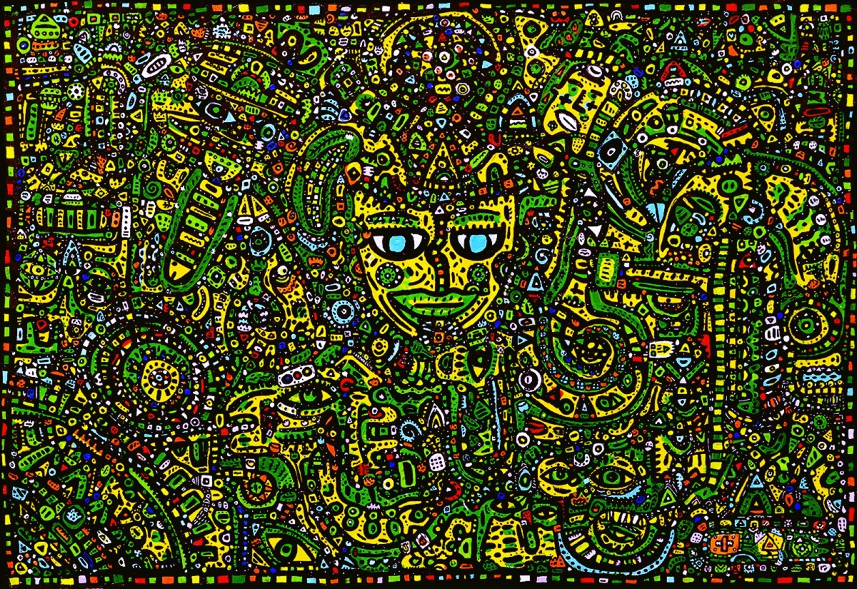 Vivalavida, a painting by Space Raphaël
