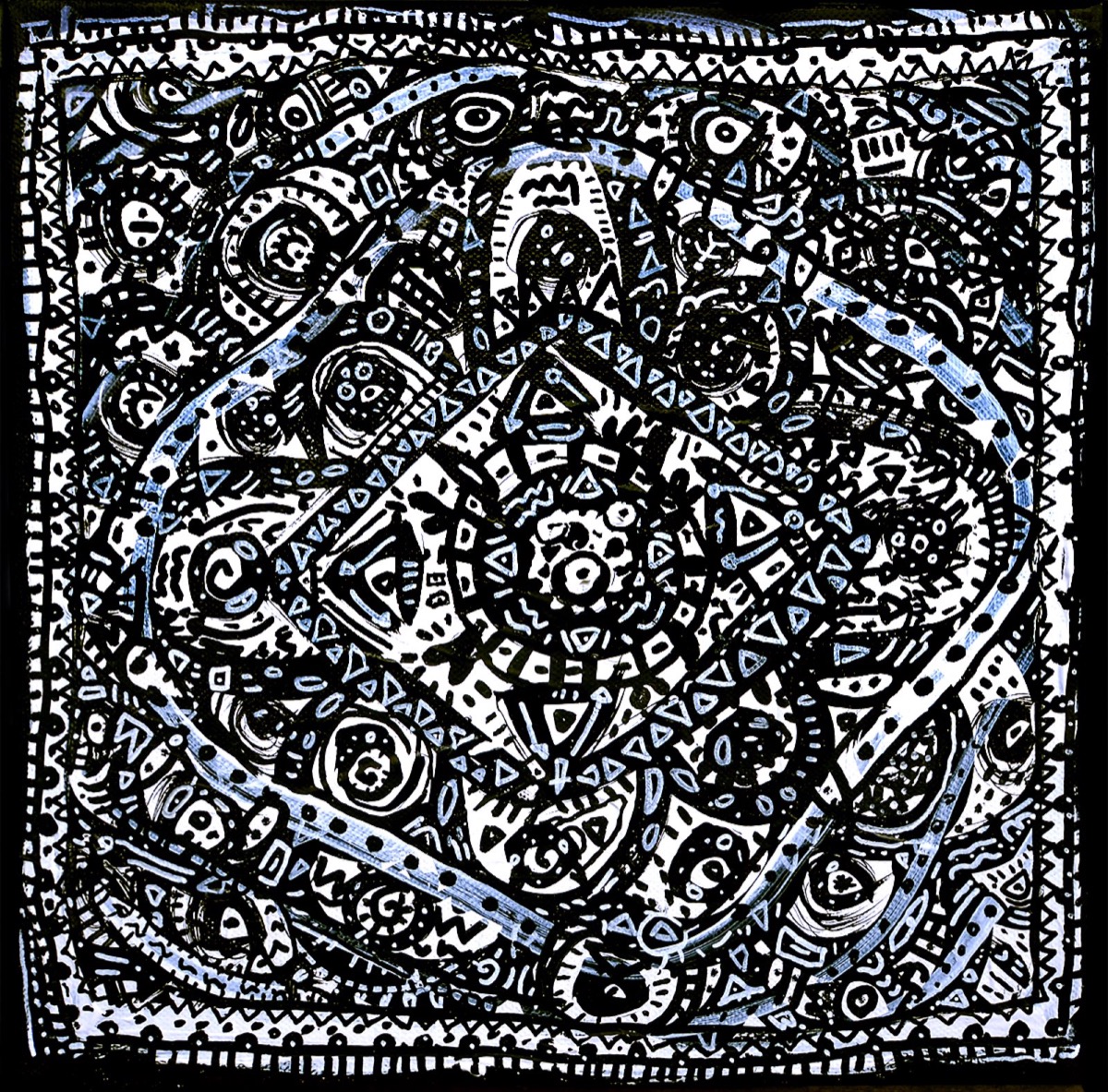 Winter Morning, a painting by Space Raphaël