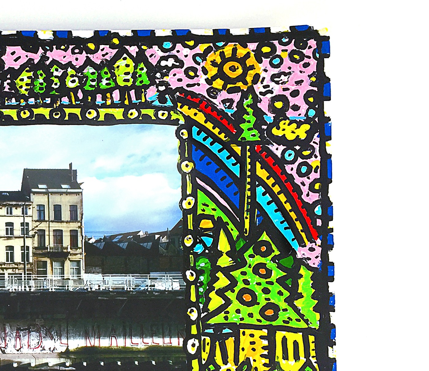 À l'Orée des Bois — original painting artwork by Space Raphaël