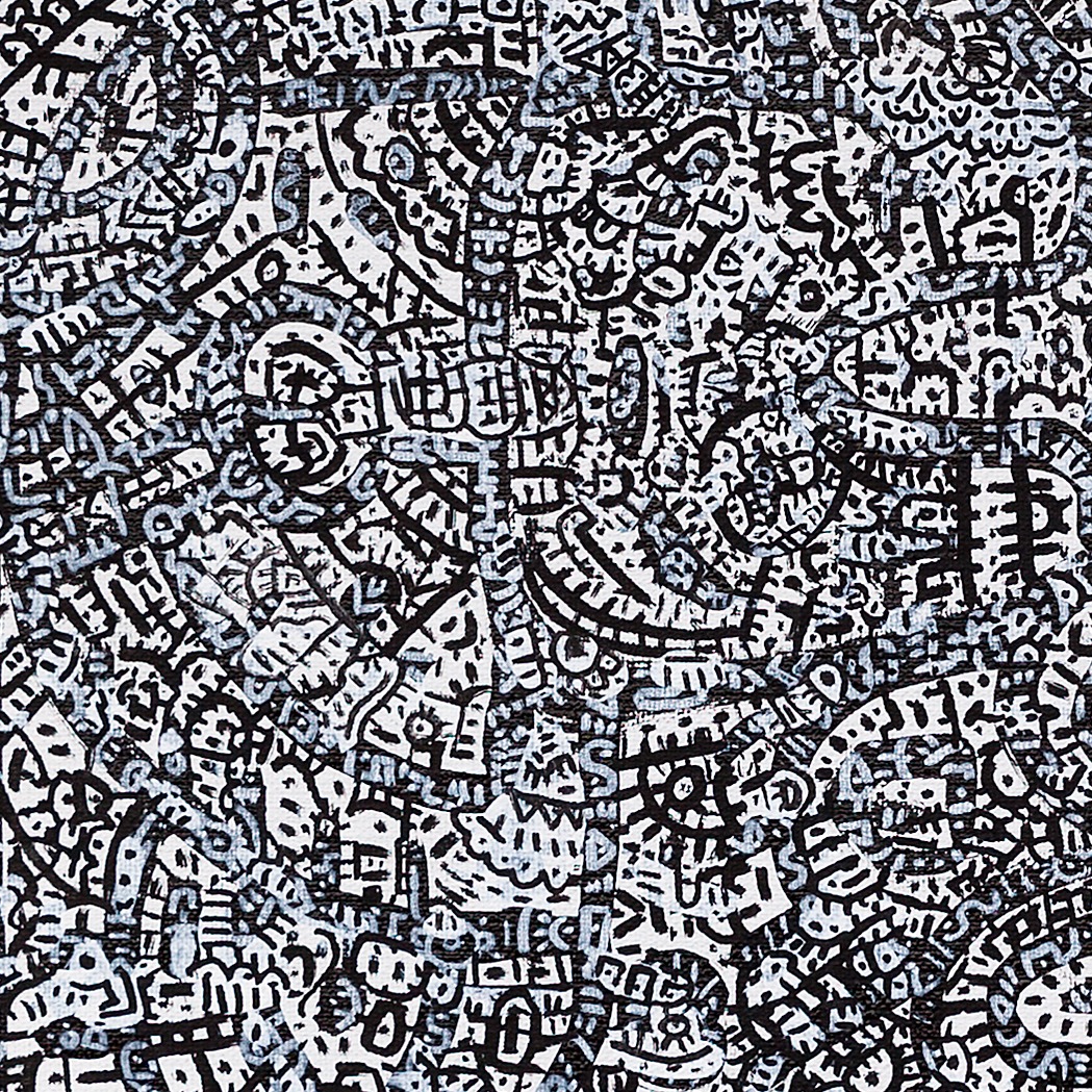 Frozen Ground — original painting artwork by Space Raphaël