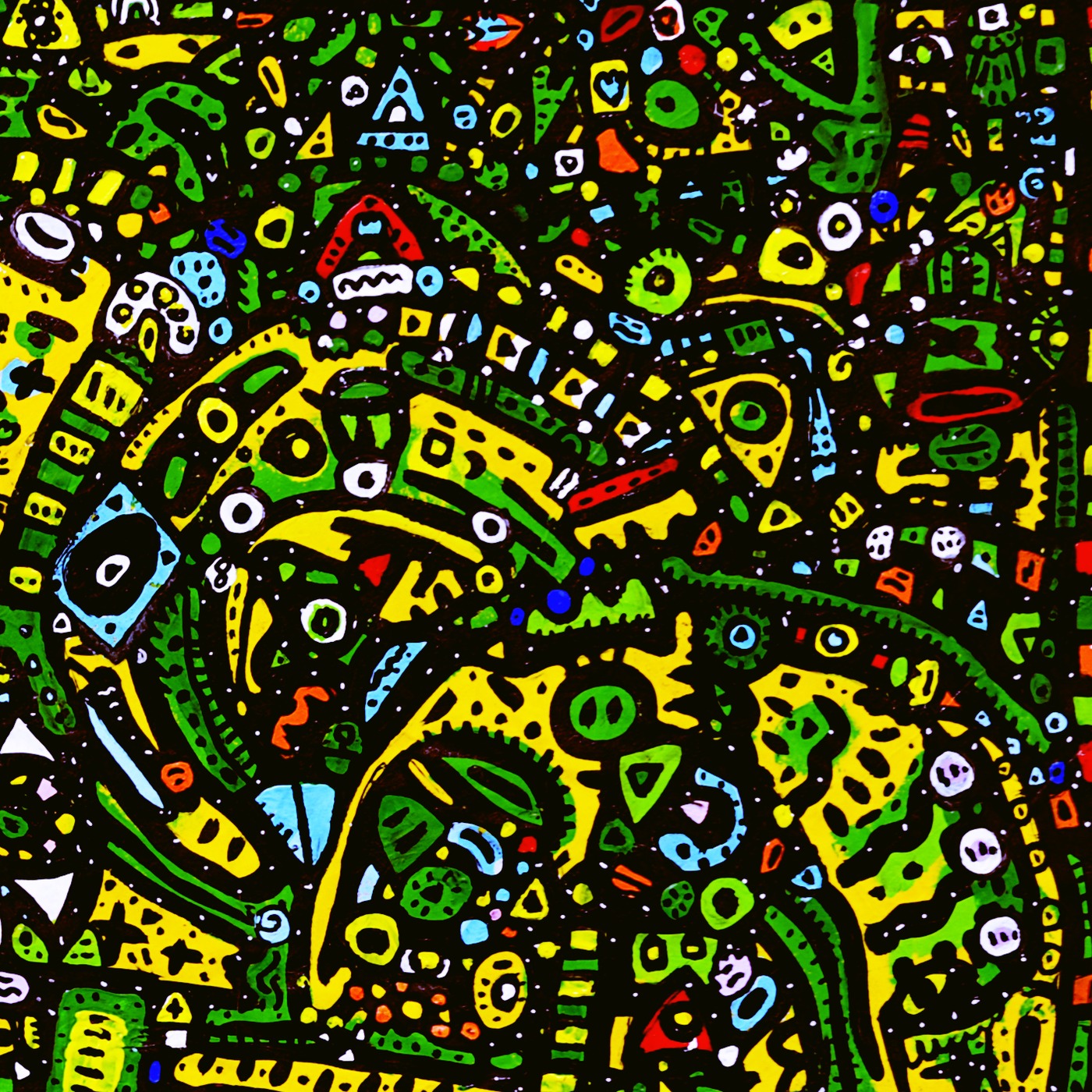 Viva la Vida — original painting artwork by Space Raphaël