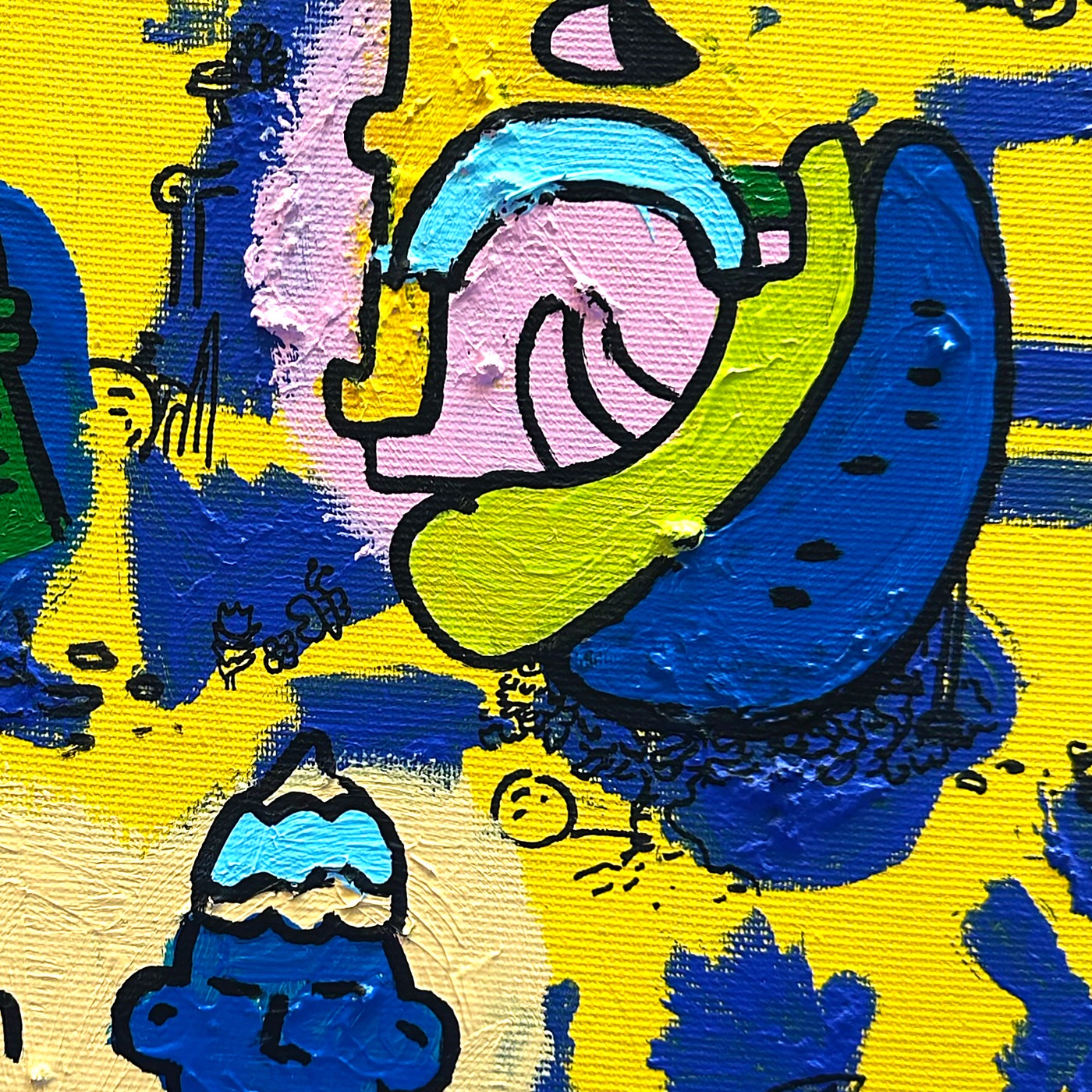 La Grandeur — original painting artwork by Space Raphaël