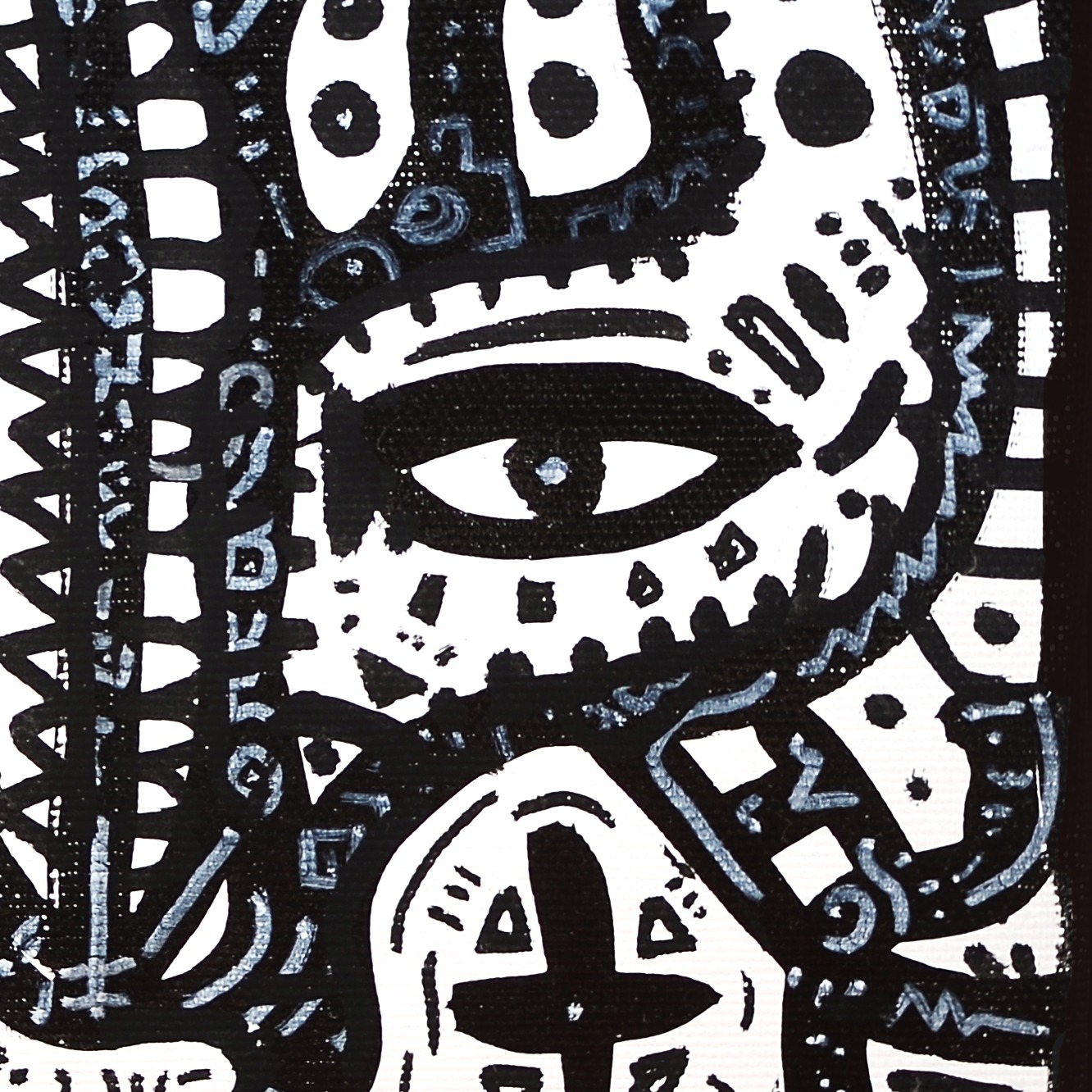 Night Fever — original painting artwork by Space Raphaël