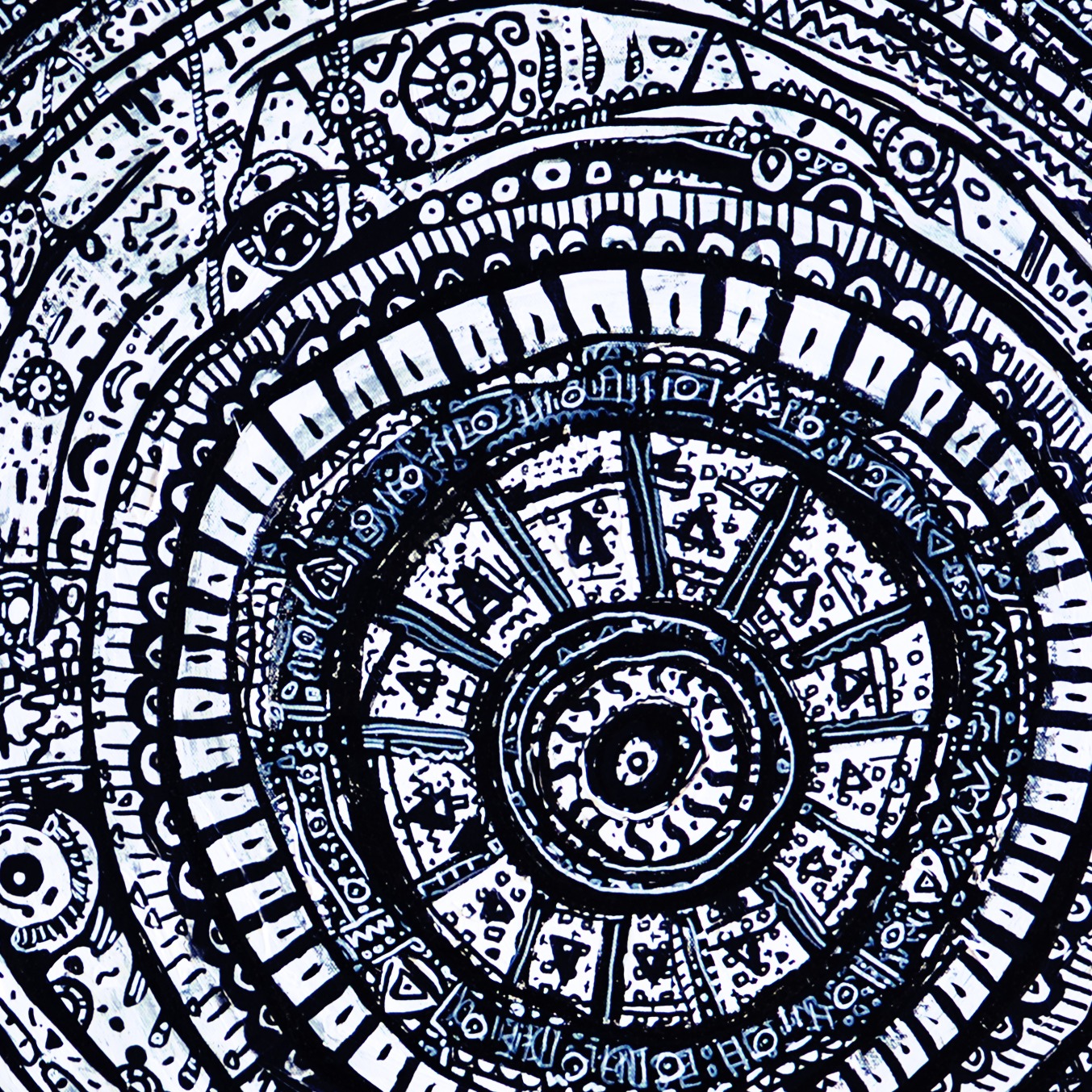 Coffey — original painting artwork by Space Raphaël