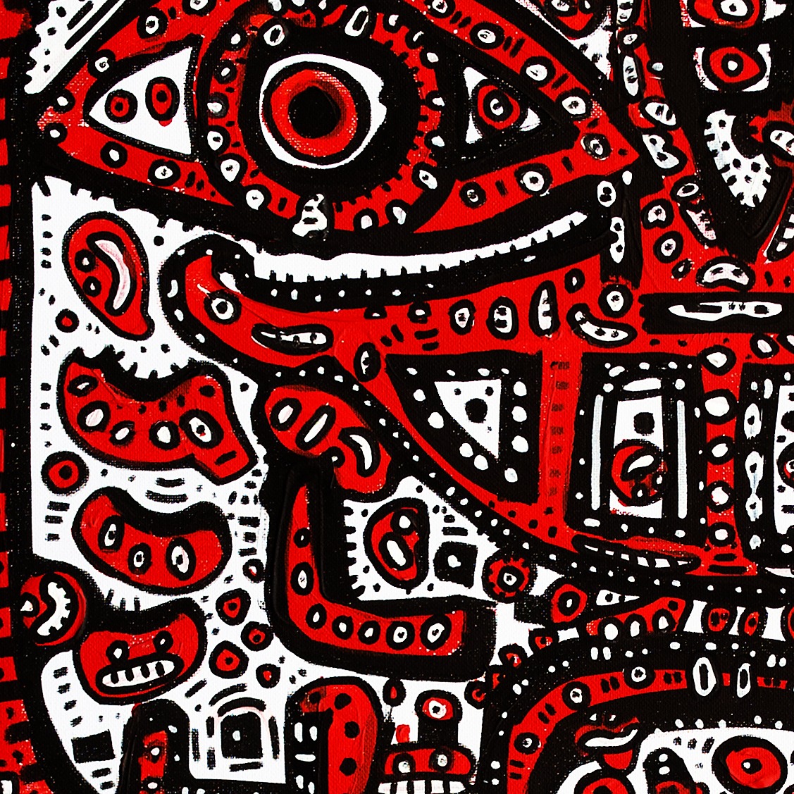 Nobody's Got Time for This — original painting artwork by Space Raphaël