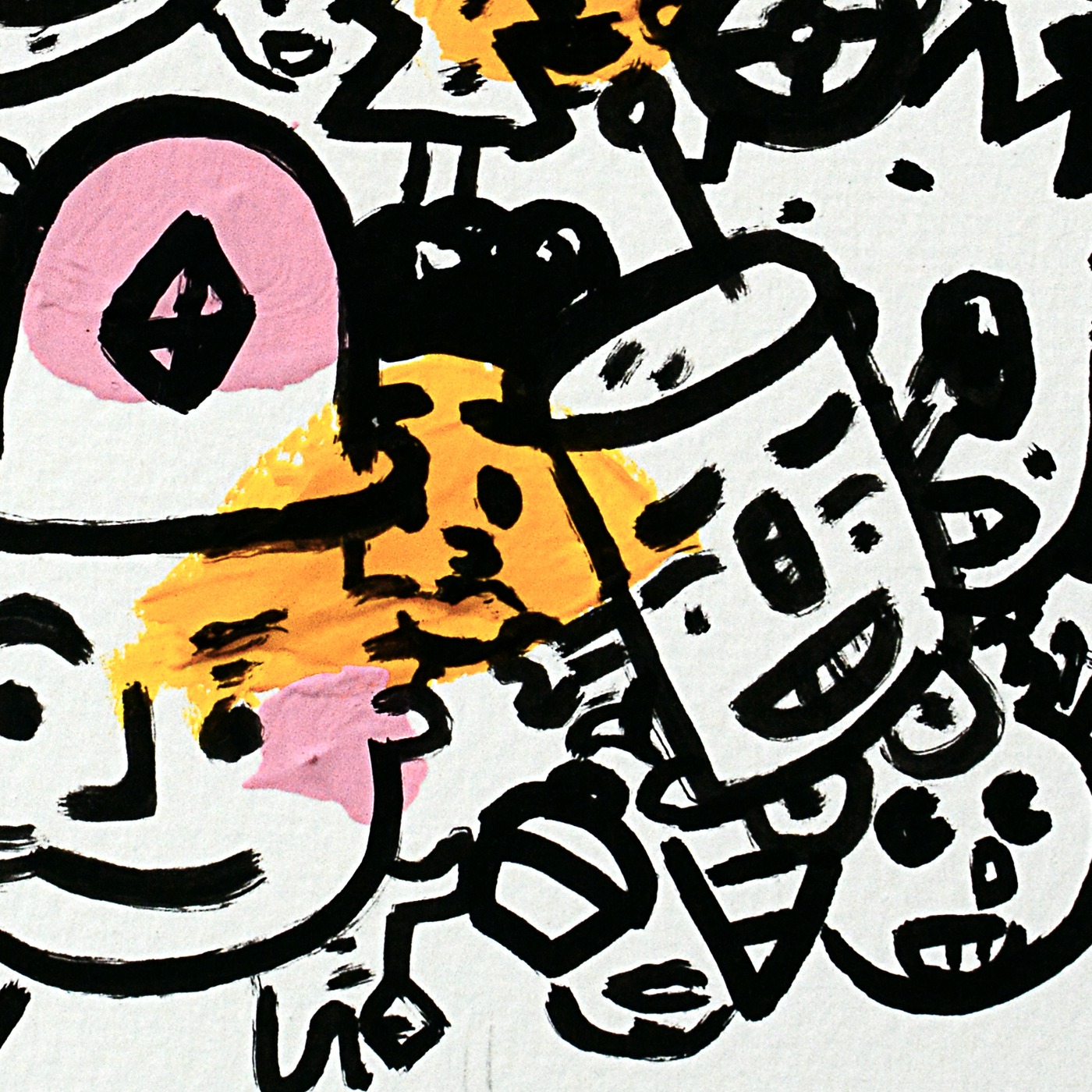 The Diamond Family — original painting artwork by Space Raphaël