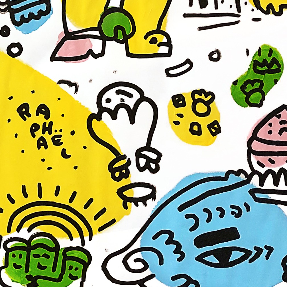 Koh-I-Noor — original painting artwork by Space Raphaël